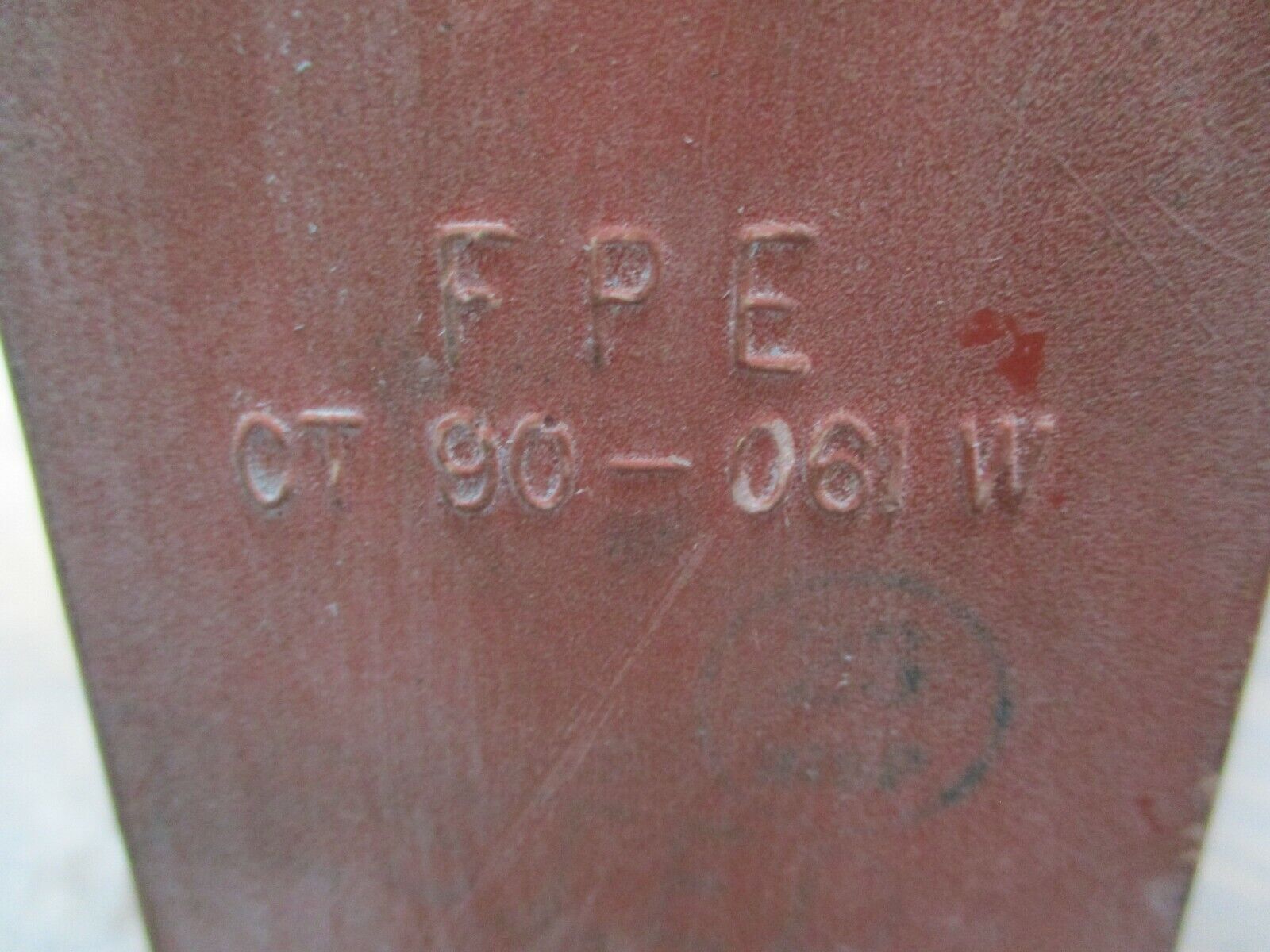 FPE Current Transformer CT 90-061W *Chipped* Used