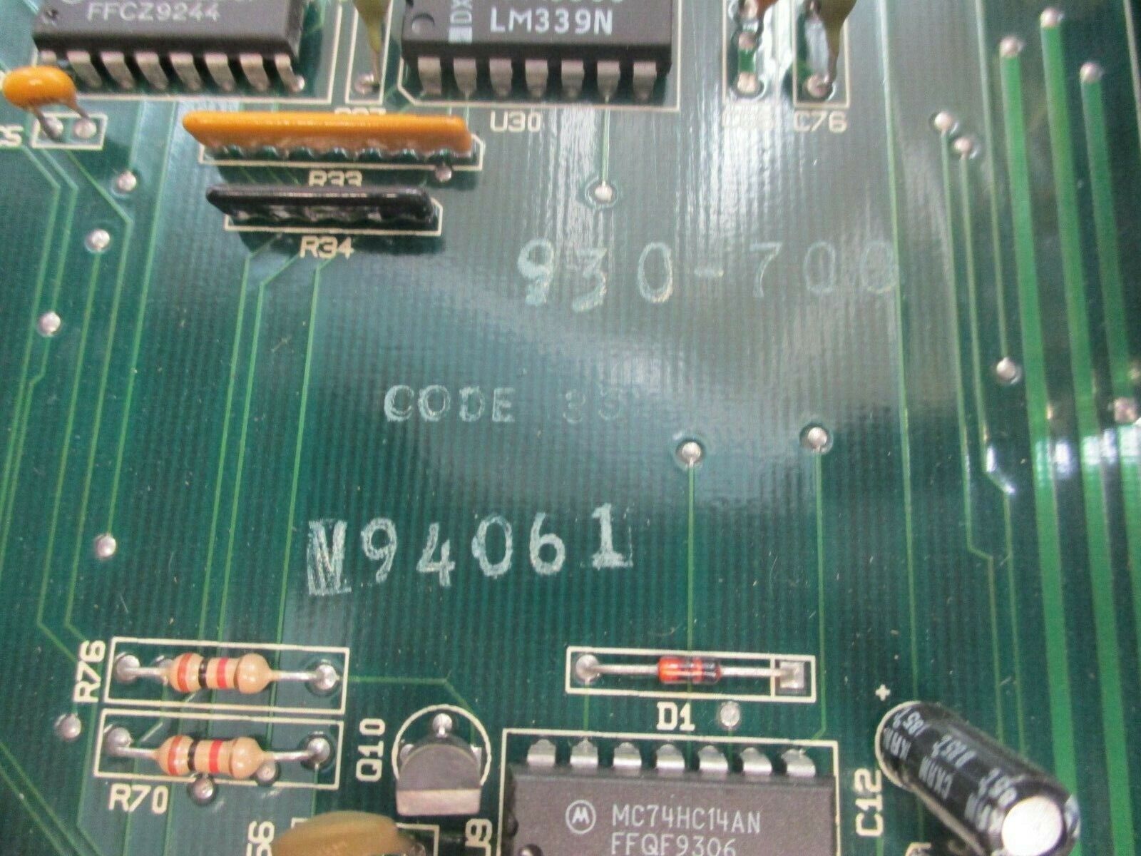 Vee-Arc Super 7000 Regulator Board 930-700 Used