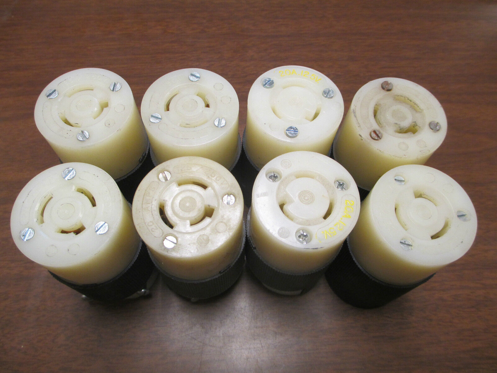 Misc. Brand Receptacles 20A 125V *Lot of 8* Used