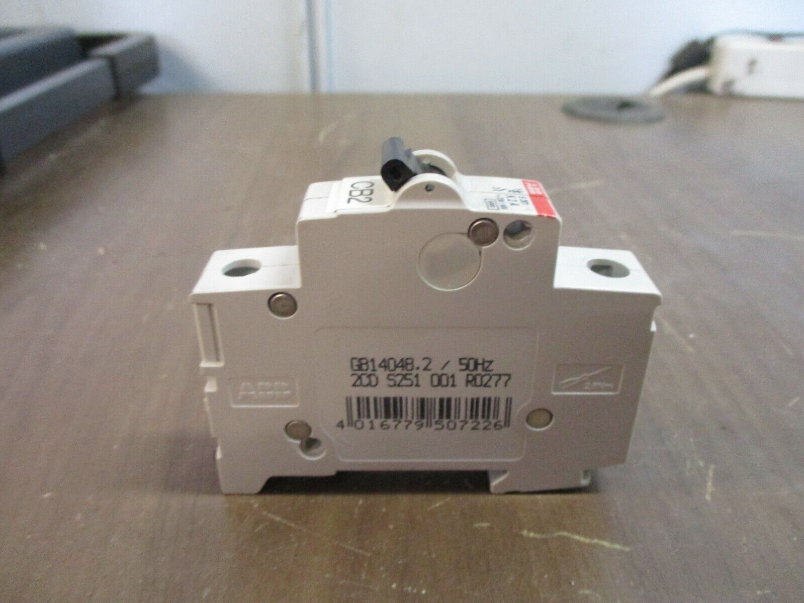 ABB Circuit Breaker S 201 K2A 2A 230/400V 1P Used