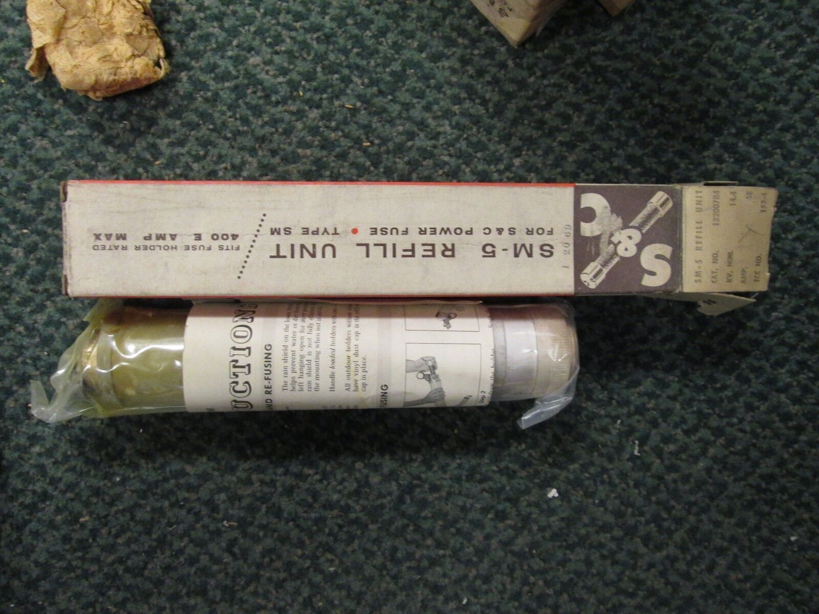 S&C SM-5 Refill Unit 132007R4 14.4KV 5E