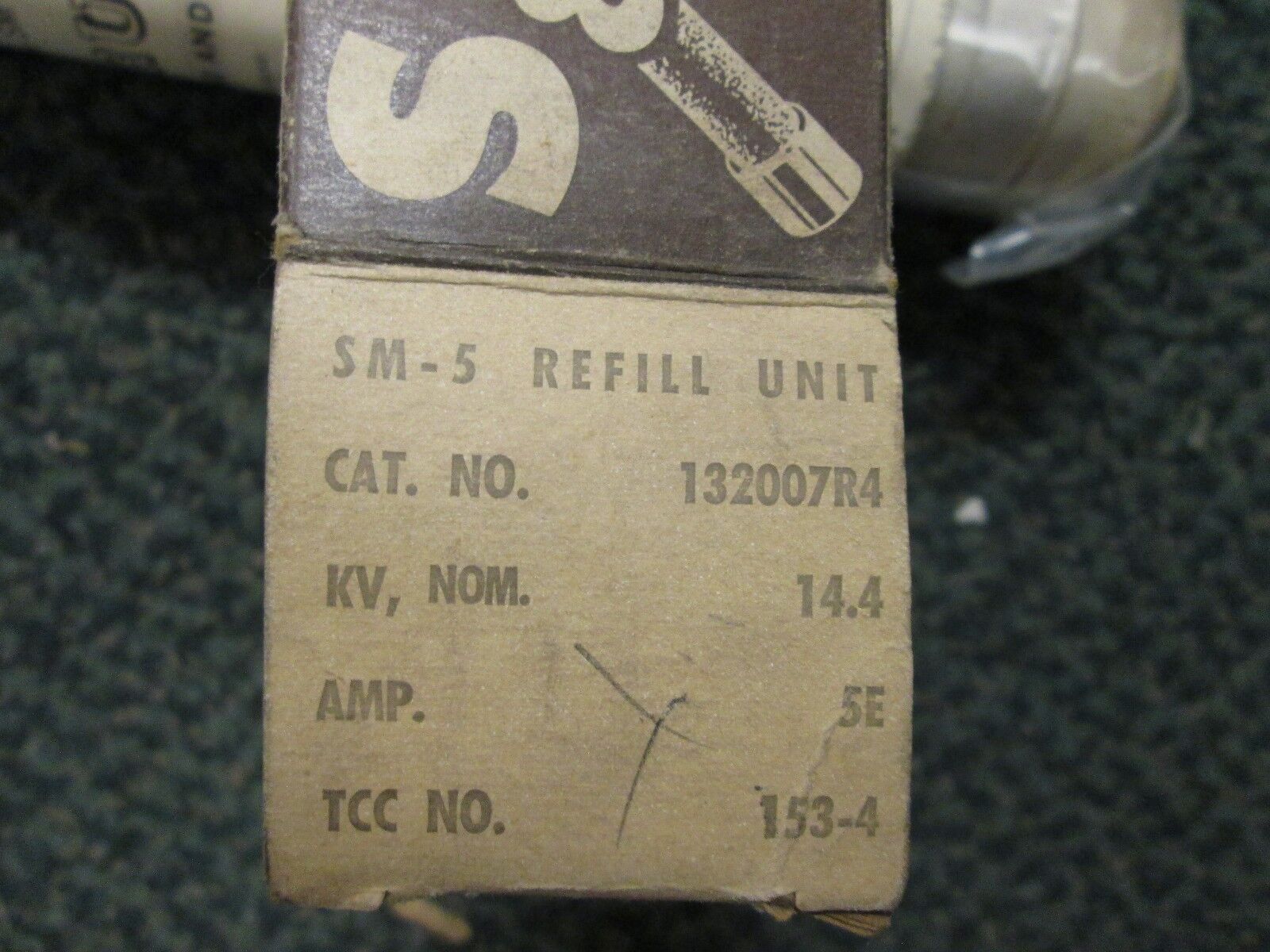 S&C SM-5 Refill Unit 132007R4 14.4KV 5E