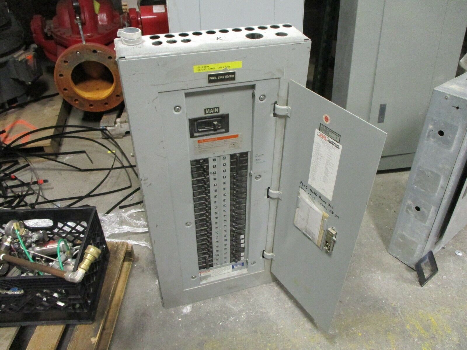 ITE Main Breaker Circuit Breaker Panel CDP-7 225A Max 208Y/120 3Ph 4W Used