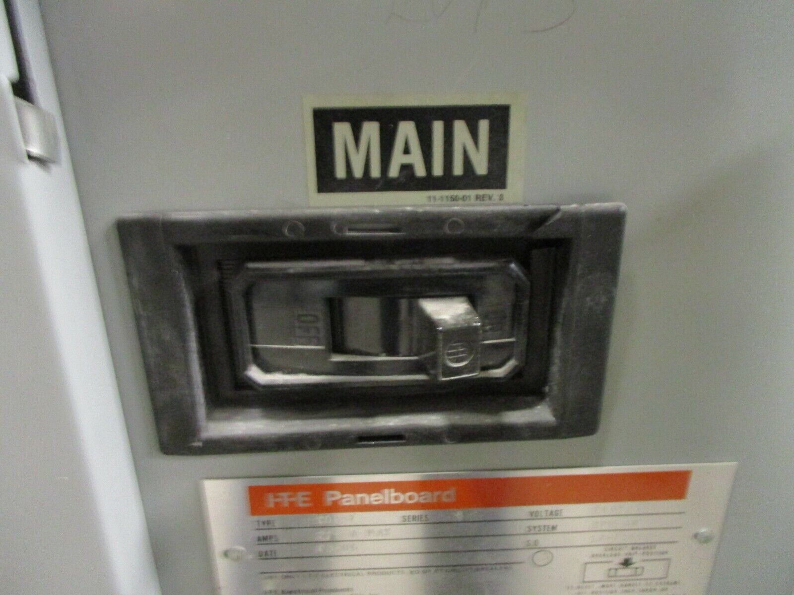 ITE Main Breaker Circuit Breaker Panel CDP-7 225A Max 208Y/120 3Ph 4W Used