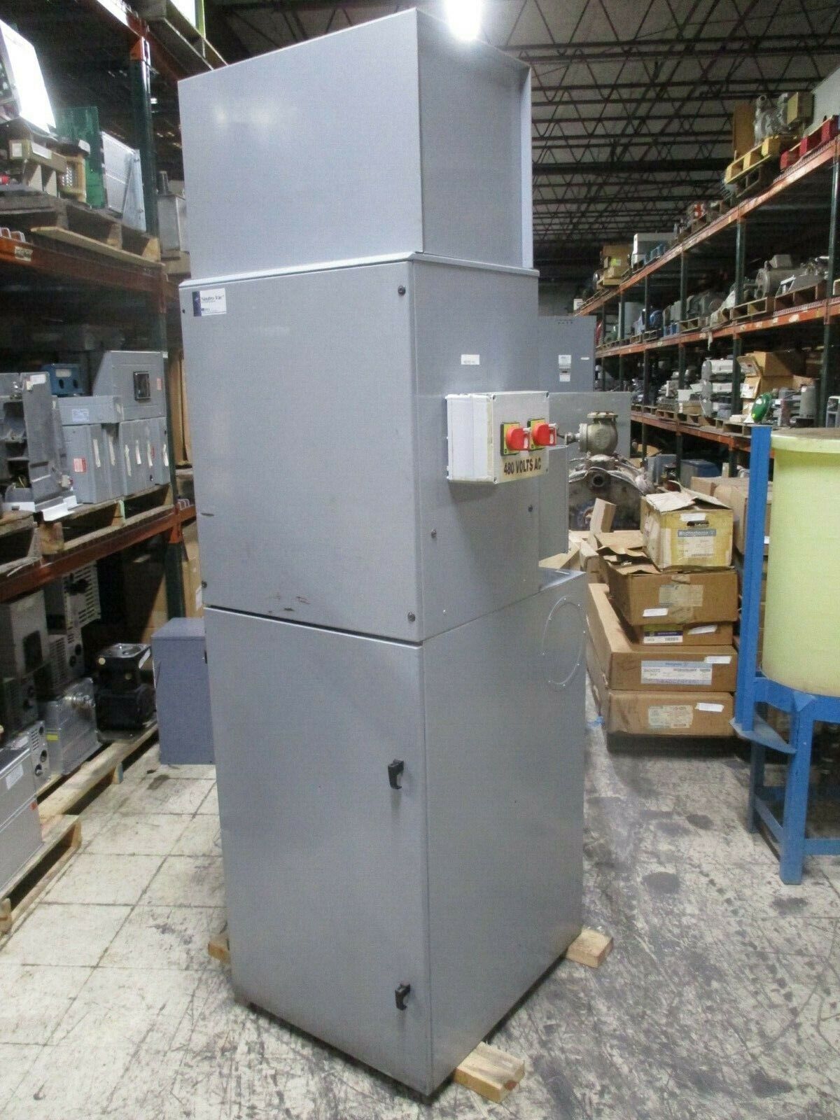 Simco Neutro-Vac Dust Collector DC-1500 5HP 230/460V 60Hz 3Ph Used