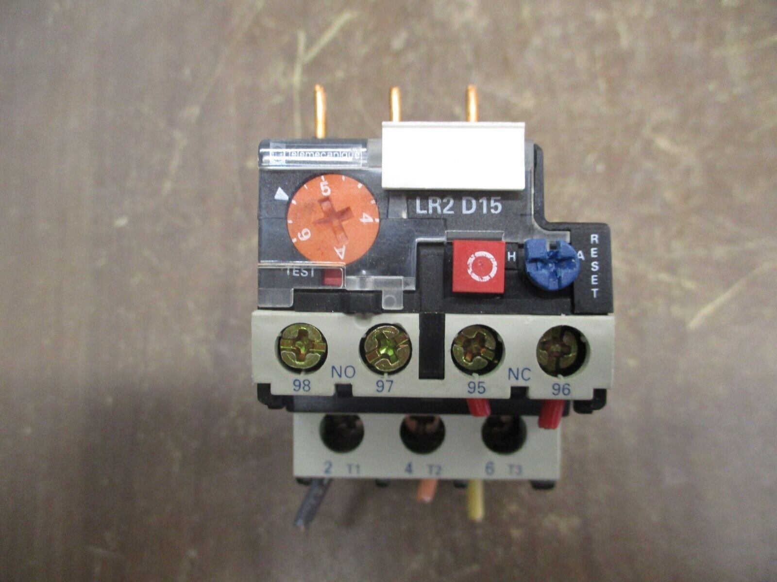 Telemecanique Solid State Overload LR2 D1510 Trip: 4-6A Used