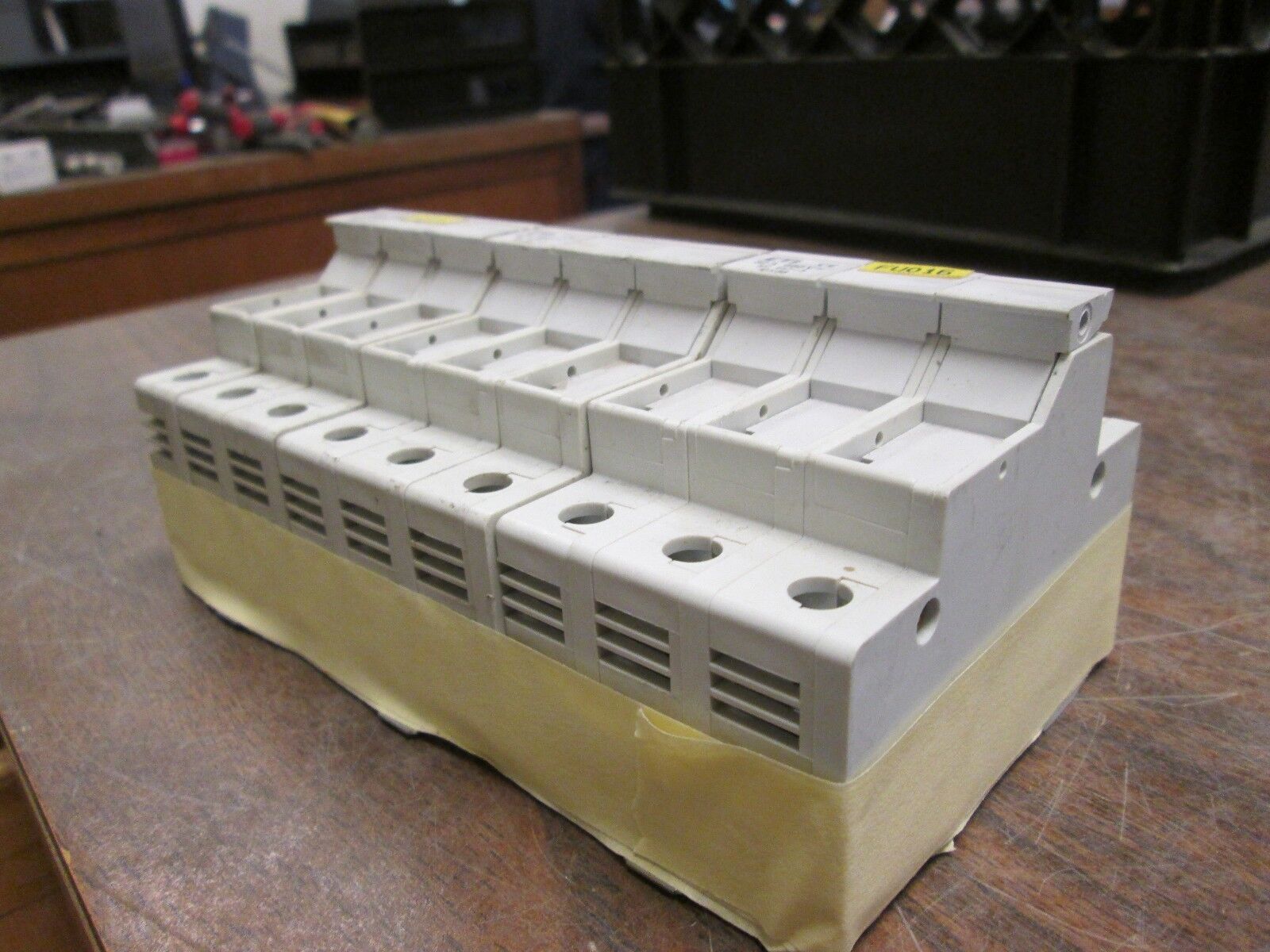 ETI Fuseholder LR 106309 3P 600VAC 30A Lot of 3 Used