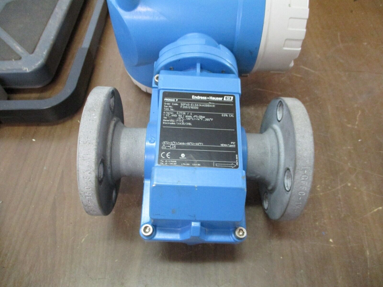 Endress+Hauser Promag Flow Meter 50P40-EL0A1AA0BBAW 20-55VAC 16-62VDC 1 1/2"