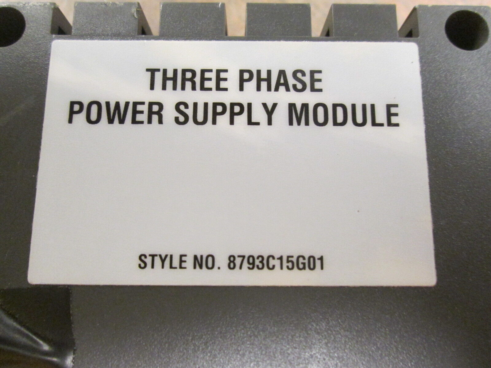 Cutler-Hammer 3-Phase Power Supply Module 8793C15G01 Used
