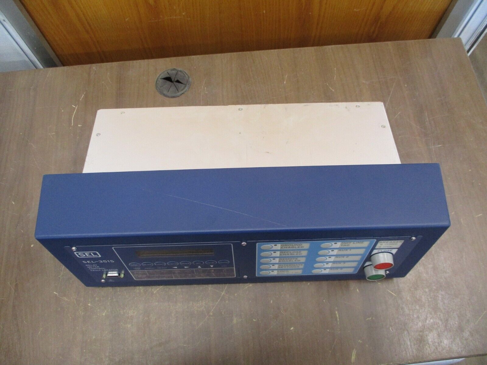 SEL SEL-351S Relay Meter Control Fault Locator 0351S6Y563554X1 Used