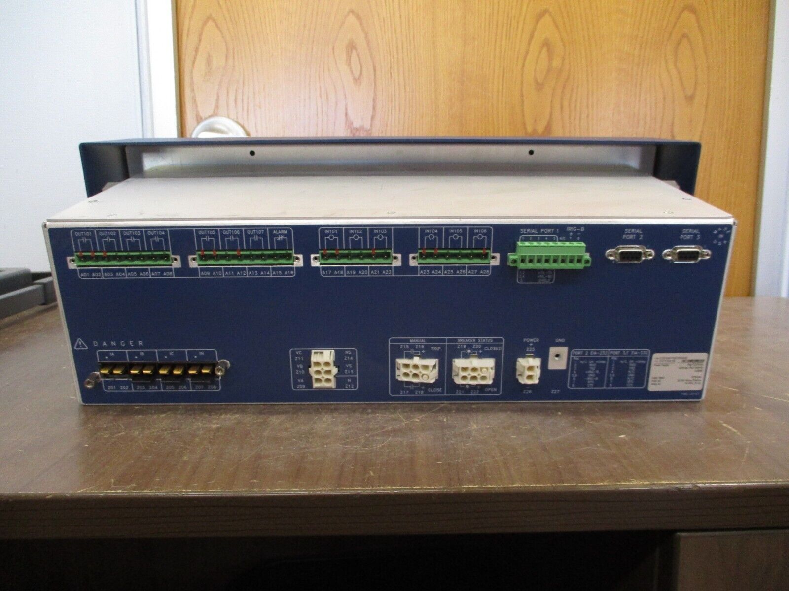 SEL SEL-351S Relay Meter Control Fault Locator 0351S6Y563554X1 Used