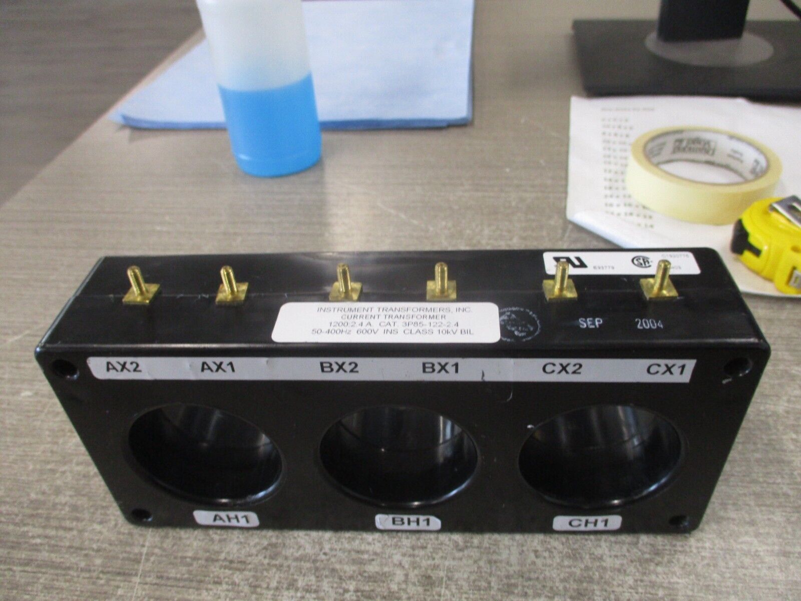 Instrument Transformers Current Transformer 3P85-122-2.4 Ratio 1200:2.4A 600V