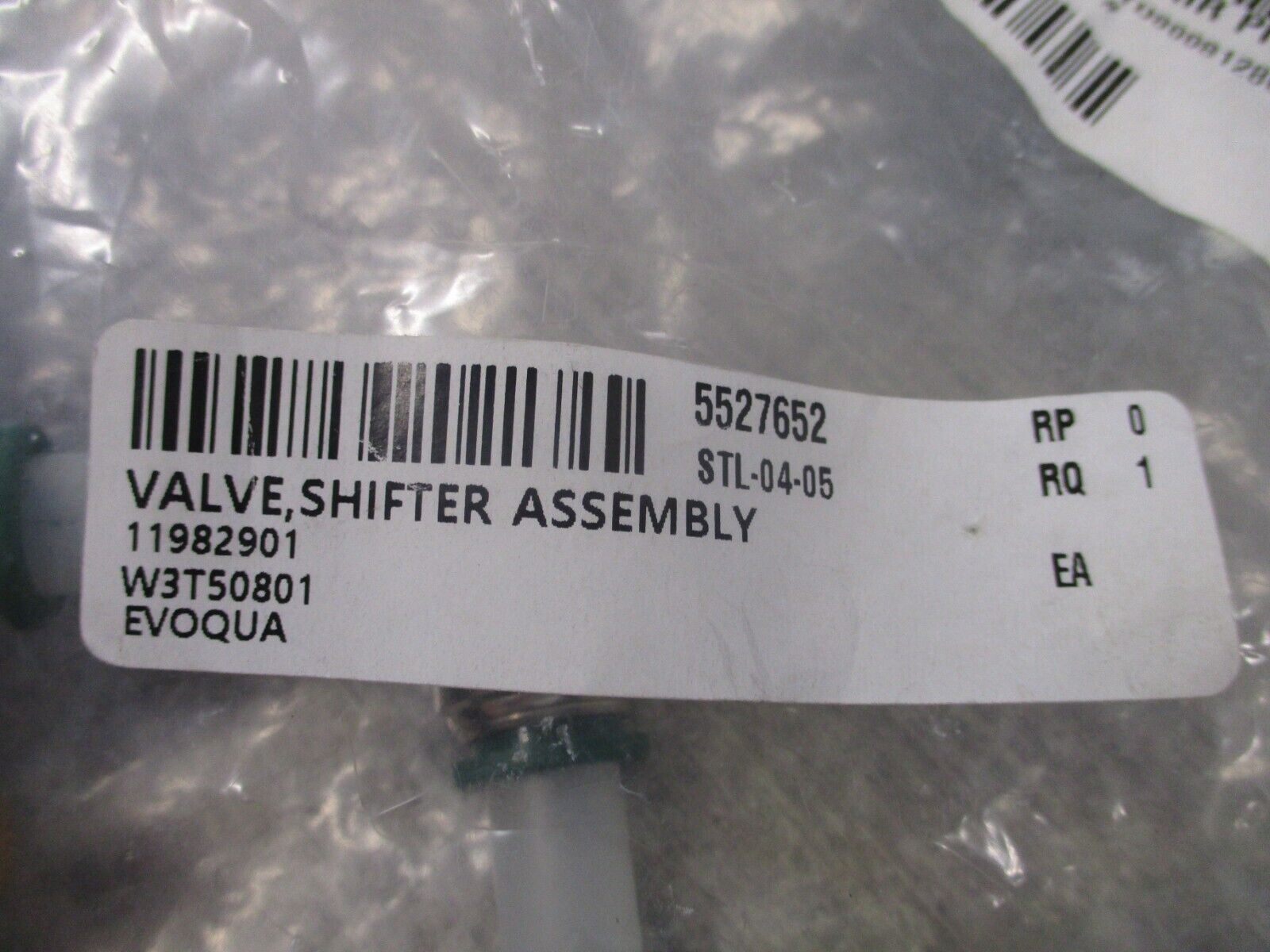Evoqua Air Pilot Valve Shifter Assembly W3T50801 New Surplus