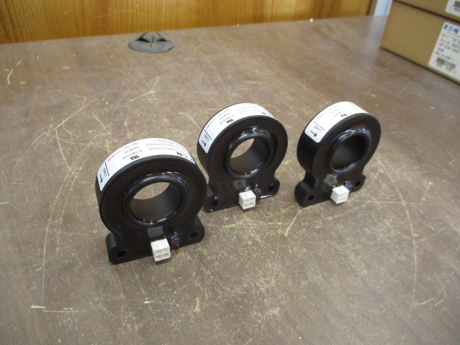 Eaton Current Sensor Kit PXMP-CS250-3 Rev. 004 Style #: 66D2273G02 New Surplus