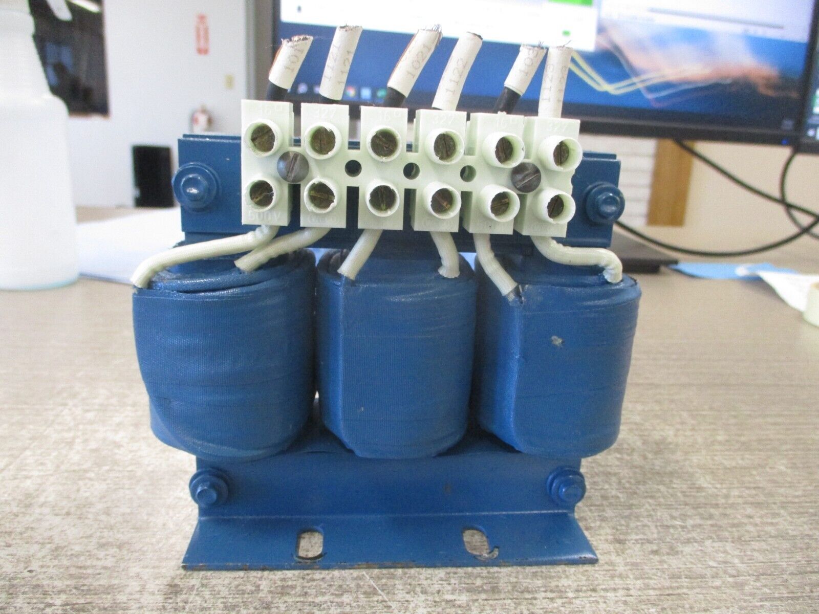 Allen-Bradley 1321-3R18-B 3Ph Reactor 162727 1.5mH 18A 600V 50/60Hz Used