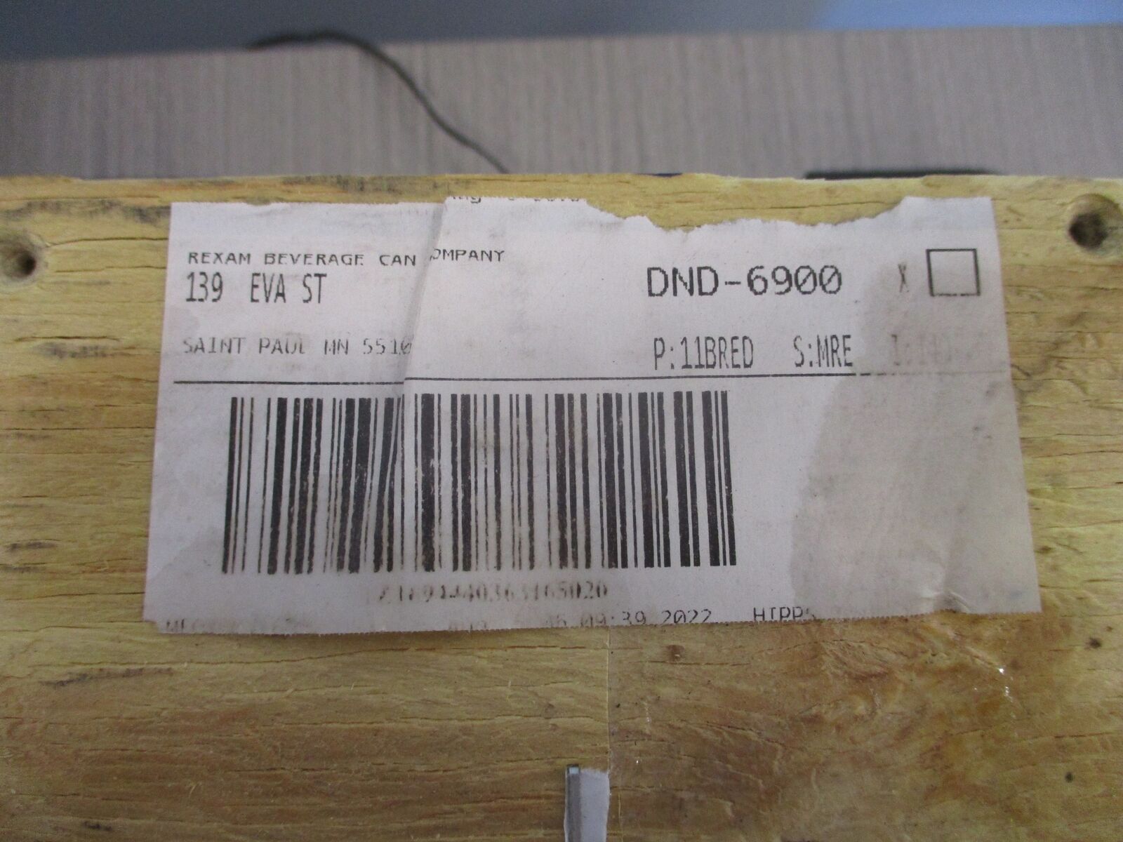 Rexam Bearing Carriage Assembly DND-6900 New Surplus