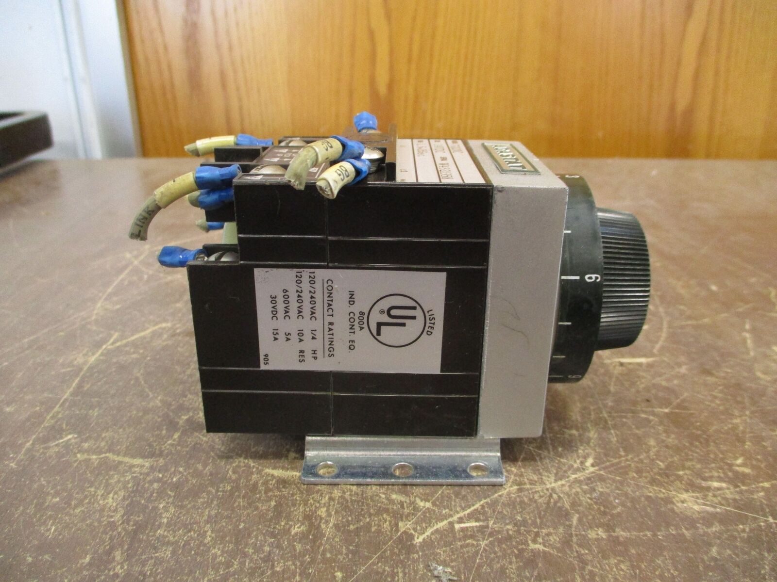 Agastat Timer 70120C 24VDC Coil Time: 1.5-15 Sec Used