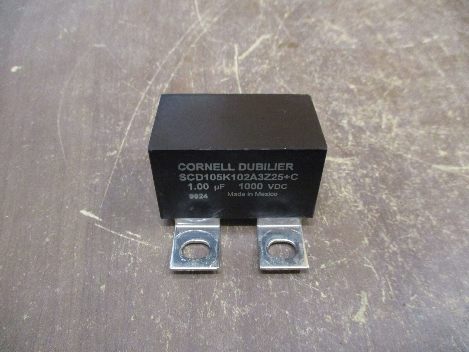 Cornell Dubilier Capacitor SCD105K102A3Z25+C 1.00uF 1000VDC *Lot of 2* Used