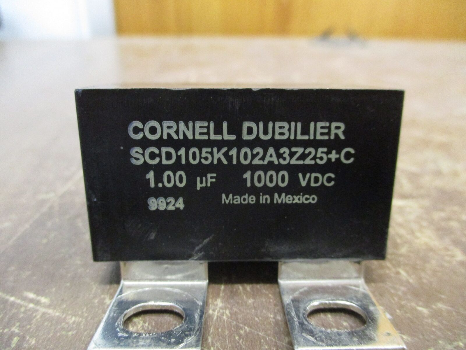 Cornell Dubilier Capacitor SCD105K102A3Z25+C 1.00uF 1000VDC *Lot of 2* Used