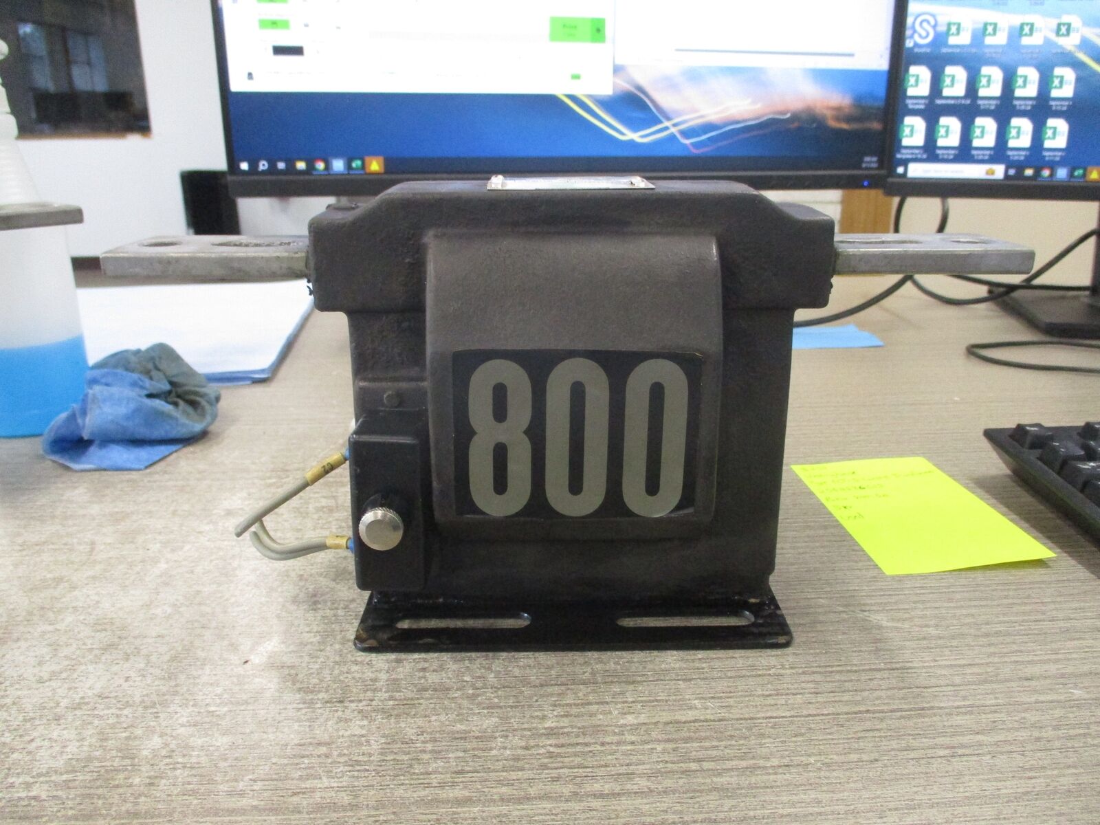 Westinghouse Type ECT-5 Current Transformer 254A586G15 Ratio 800:5A 5kV Used