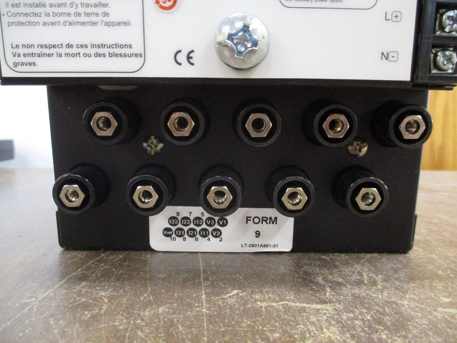 Square D PowerLogic ION 8600 Power Meter S8600A4C0H6A0A0A Used