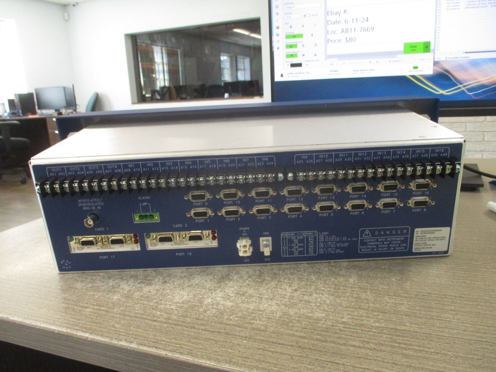 SEL SEL-2032 Communications Processor 203253X344MOMO Scada RTU Functions Remote