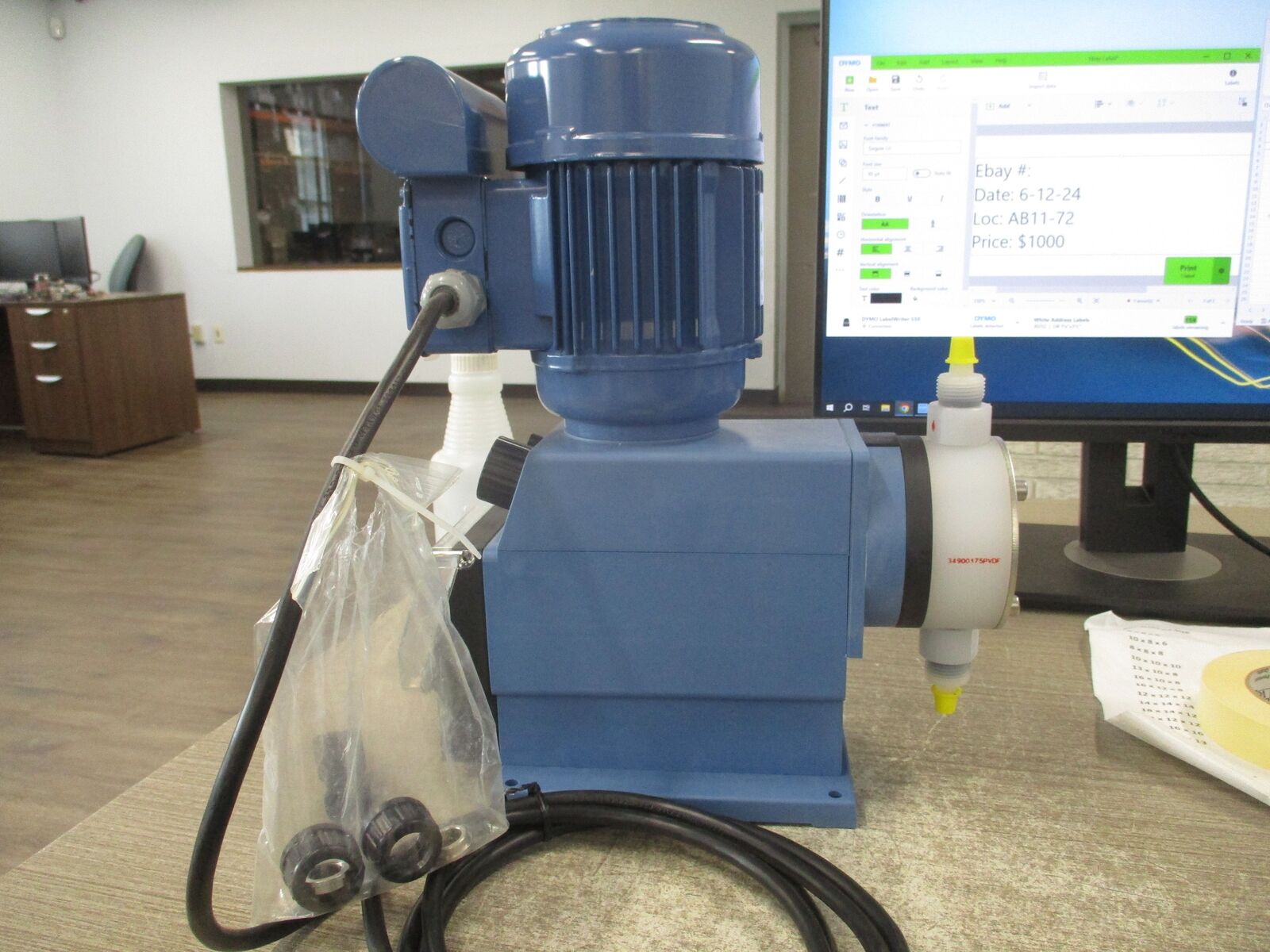 Henkel HST 5 Pump E1000160PV10PTPTPV9909022828PV999901 5GPH 145 PSI 115V 60Hz 1.