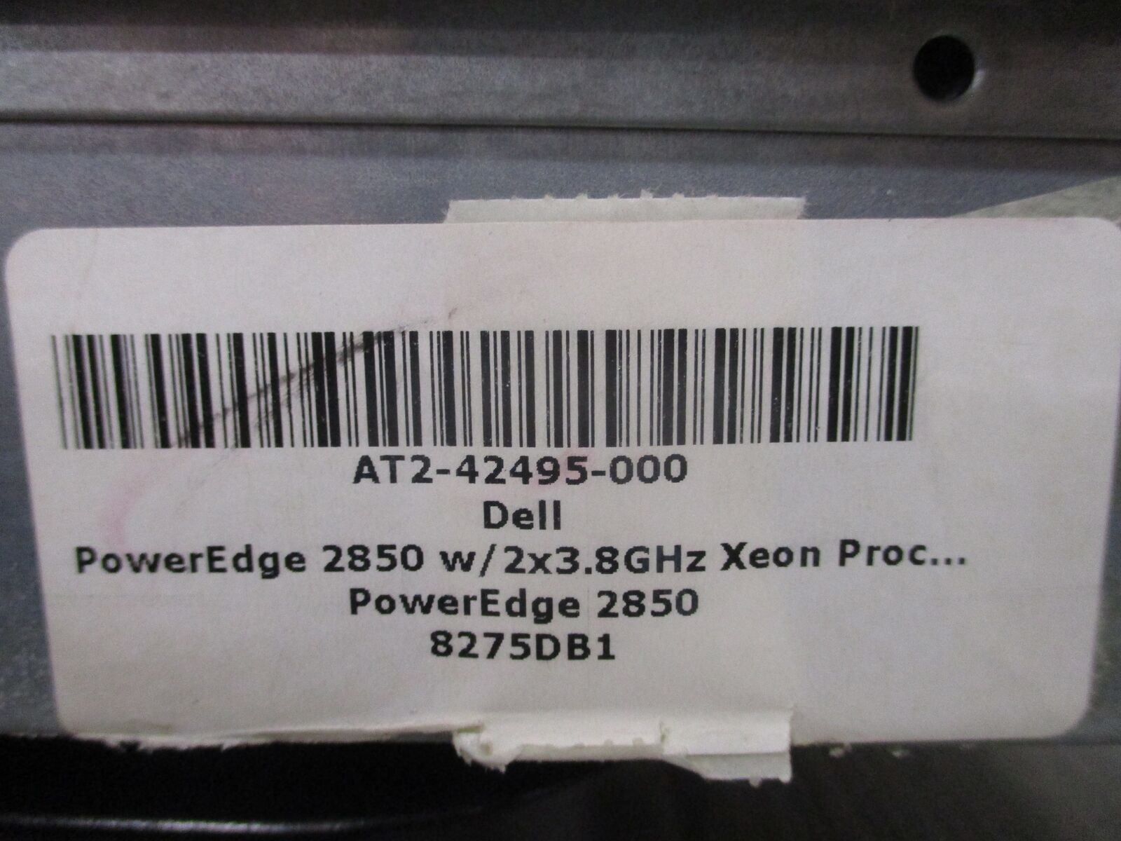 Dell PowerEdge 2850 Rack-Mount Server AT2-42495-00 2x 3.8GHz Xeon Used