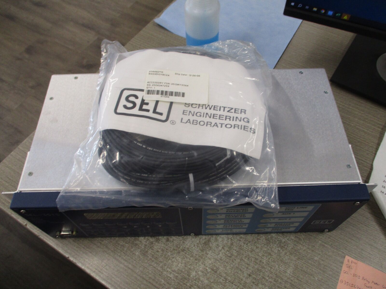 SEL SEL-351S Relay Meter Control Fault Locator 0351S6YH34554XX New Surplus