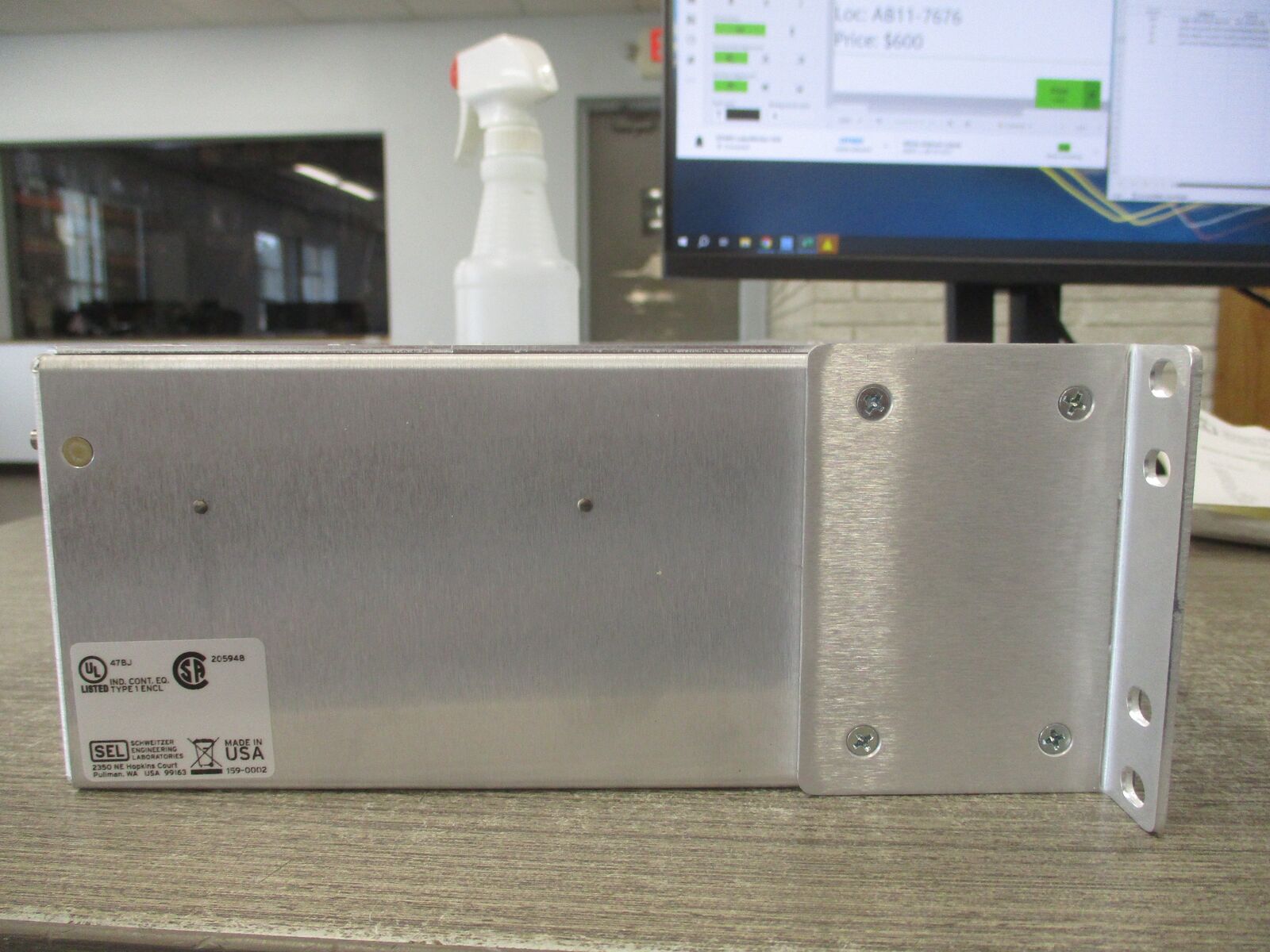 SEL SEL-587 Current Differential Relay/Overcurrent Relay 05870W3X5B14 New Surplu