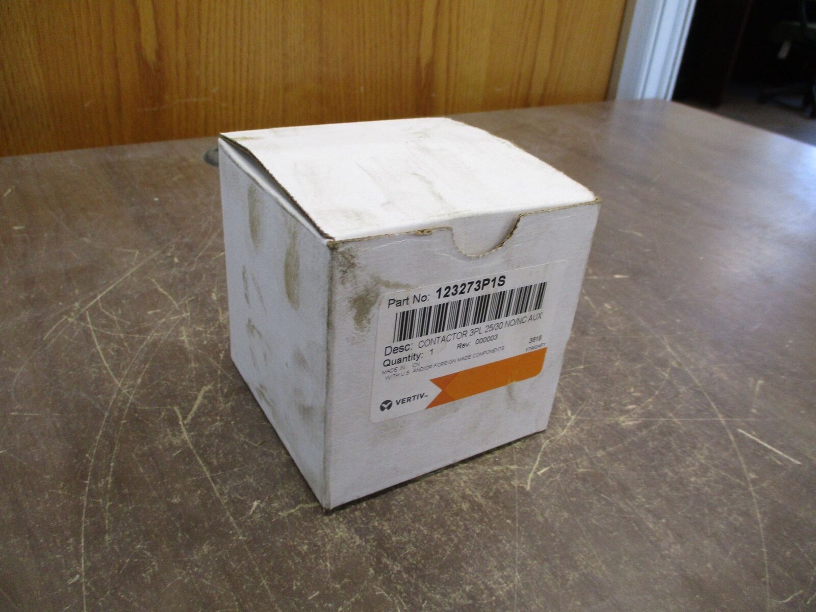 Vertiv Liebert Contactor 123273P1S 24V Coil 25A New Surplus