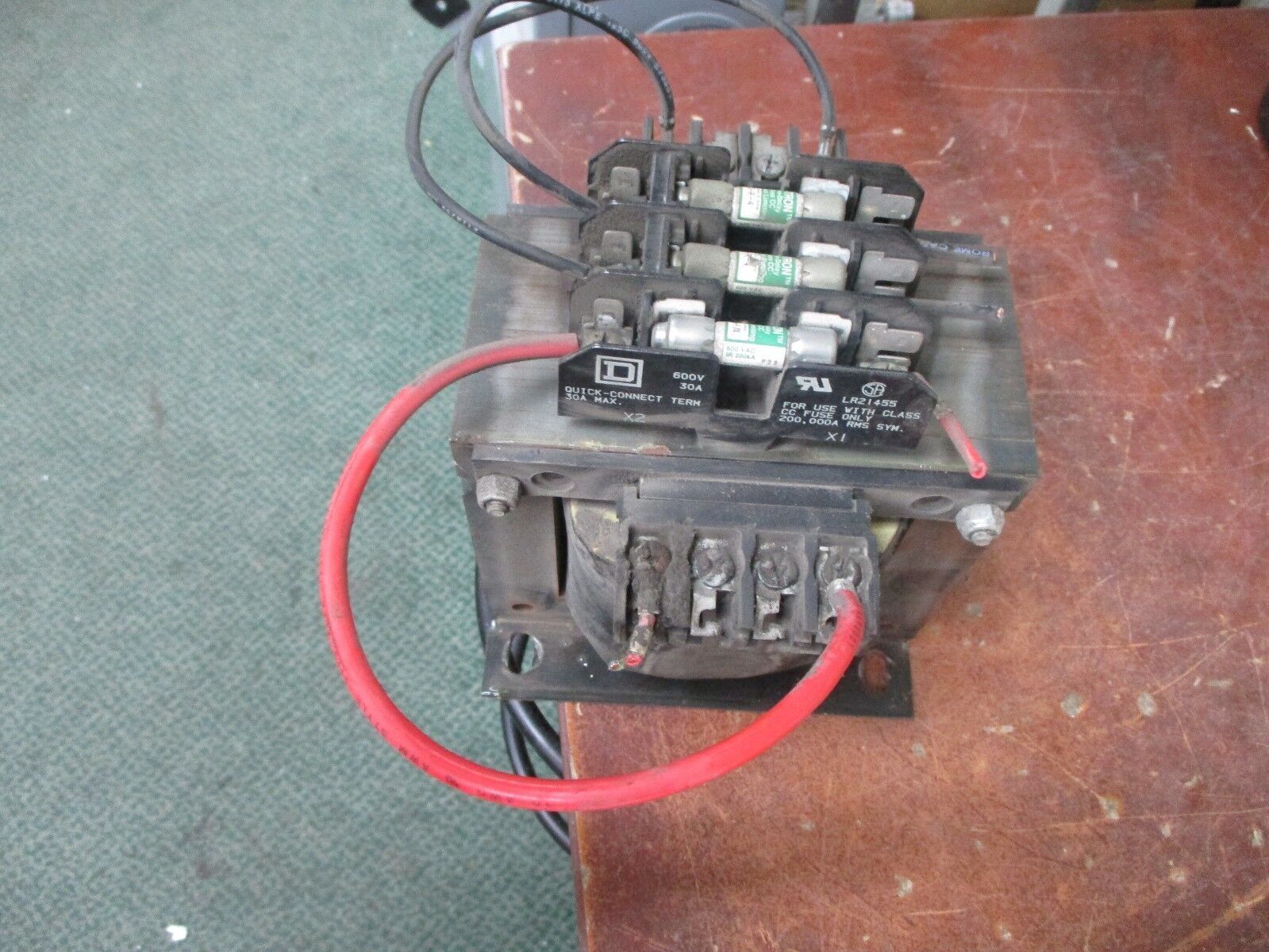 Square D Control Transformer 9070TF750D1 0.75KVA Pri: 240/480V Sec:120V Used