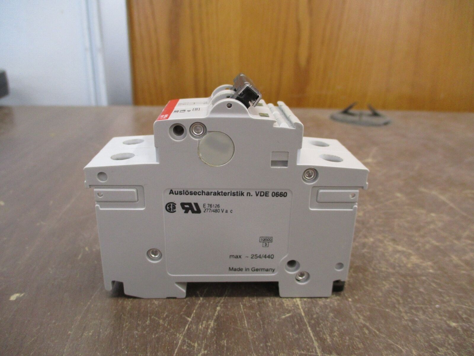 ABB Circuit Breaker S 282 K 3A 400V 3A 2P *Lot of 2* Used