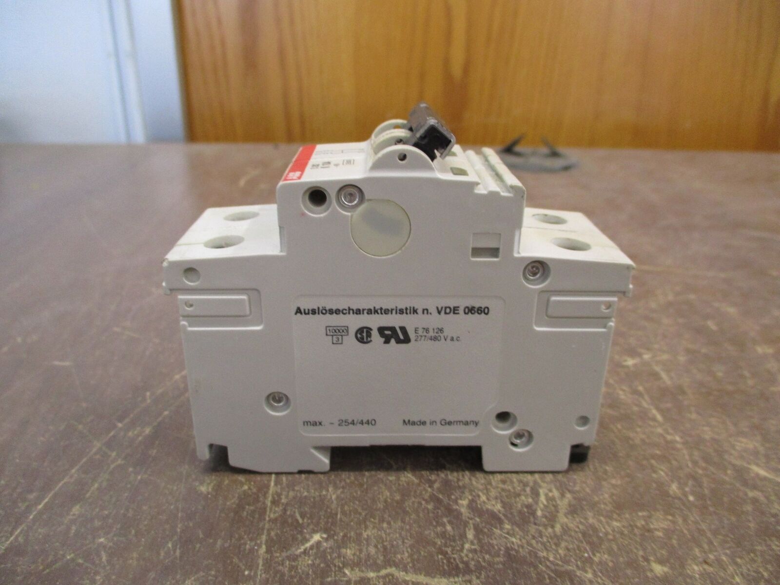 ABB Circuit Breaker S 282 K 10A 400V 10A 2P *Lot of 2* Used