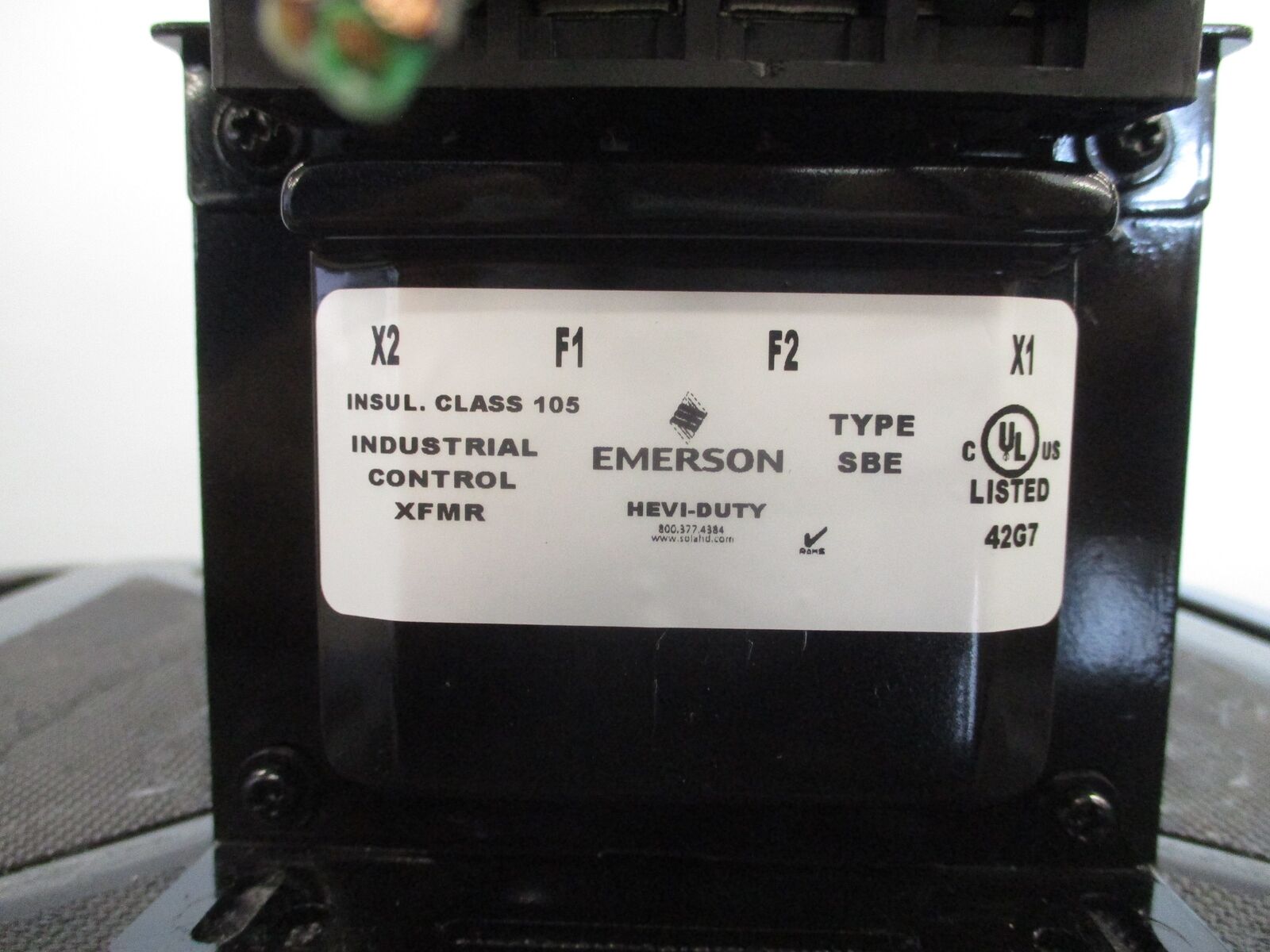 Hevi-Duty Transformer E150WA 0.150kVA Pri: 240/480V Sec: 120V 50/60Hz Used