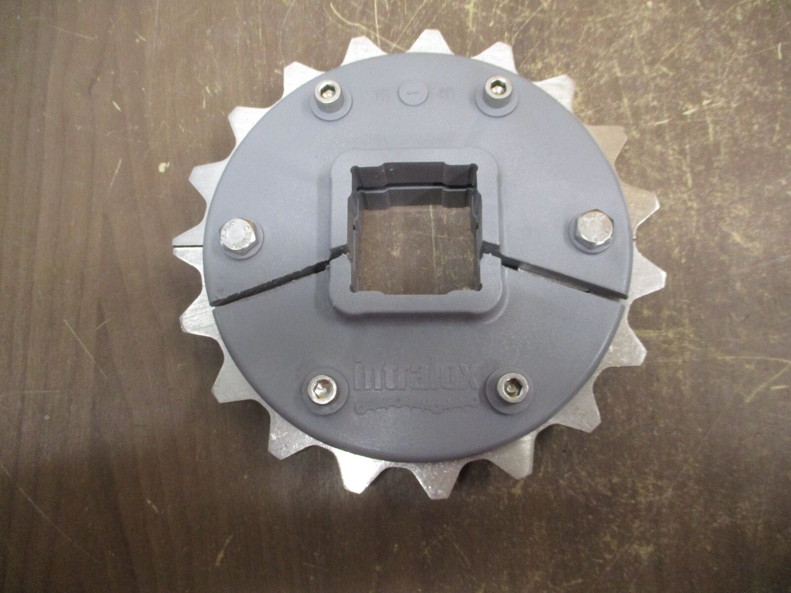 Intralox Conveyor Sprocket 15-40 1.5" Square Bore *No Box* New Surplus