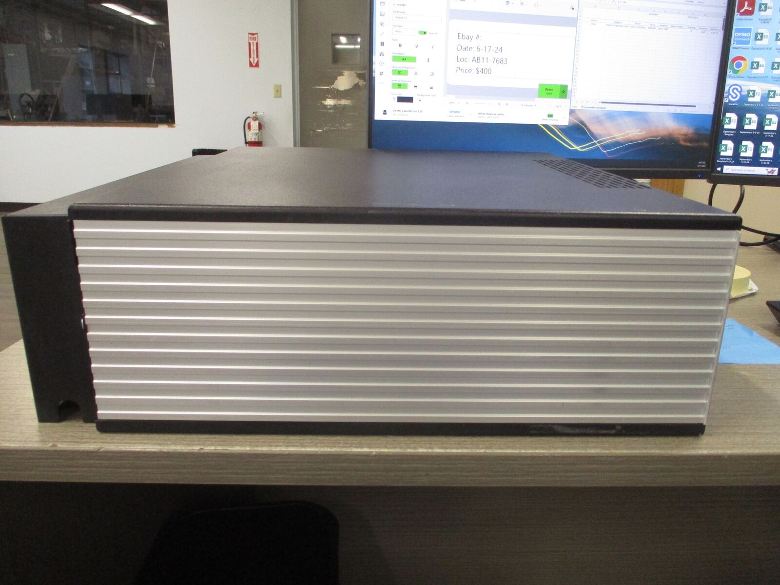 Alber BDS-40 Battery Diagnostic System Unit 1001-751HCR6A *Missing (1) Mounting