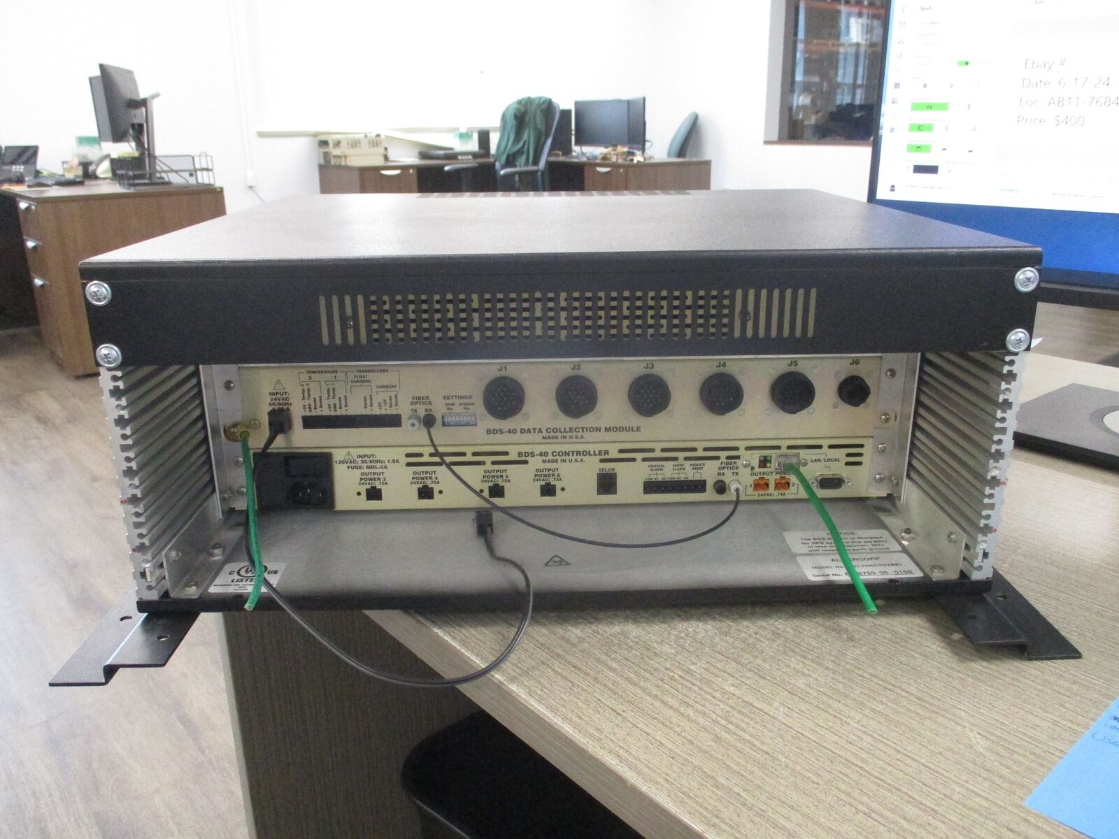 Alber BDS-40 Battery Diagnostic System Base Unit 1001-750HCR6AB61 Used