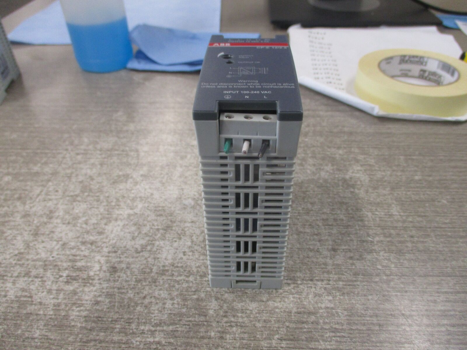 ABB Switch Mode Power Supply CP-E 12/2.5 30W Input: 100-240VAC / 47-63Hz / 800mA