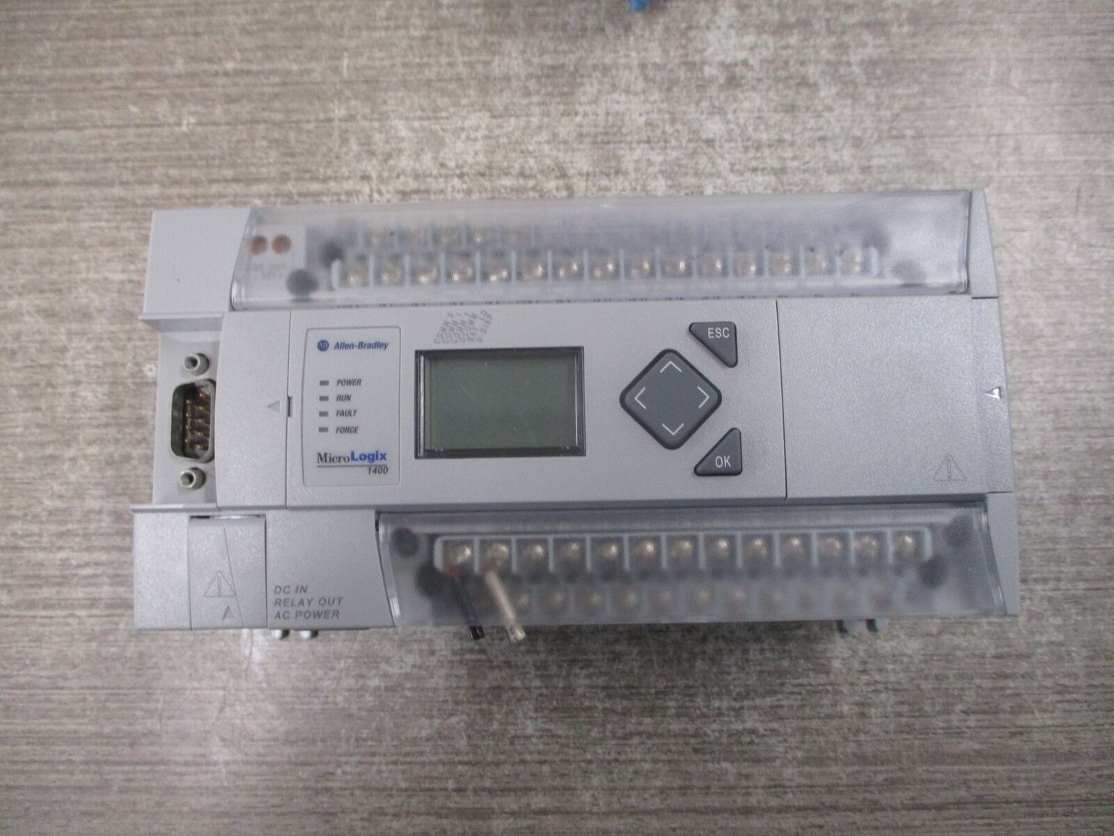Allen-Bradley MicroLogix 1400 Controller 1766-L32BWA Ser. B FW: 15 32PT Used