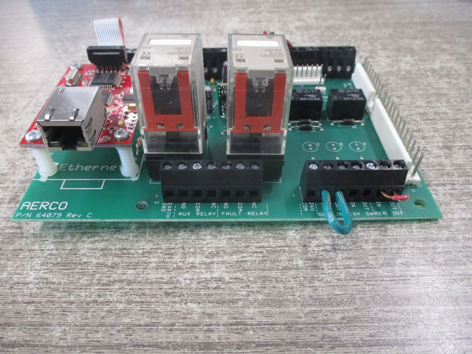 Aerco Benchmark Control Card 64079 Rev. C Used