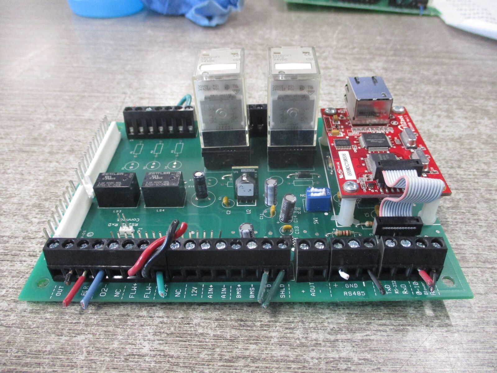 Aerco Benchmark Control Card 64079 Rev. C Used