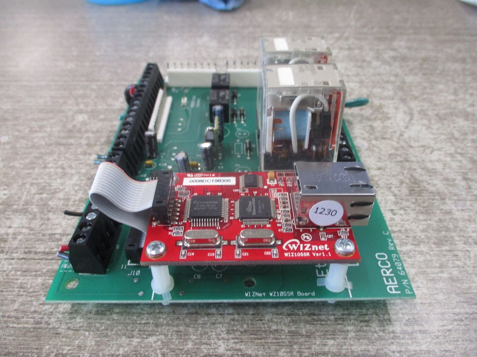 Aerco Benchmark Control Card 64079 Rev. C Used