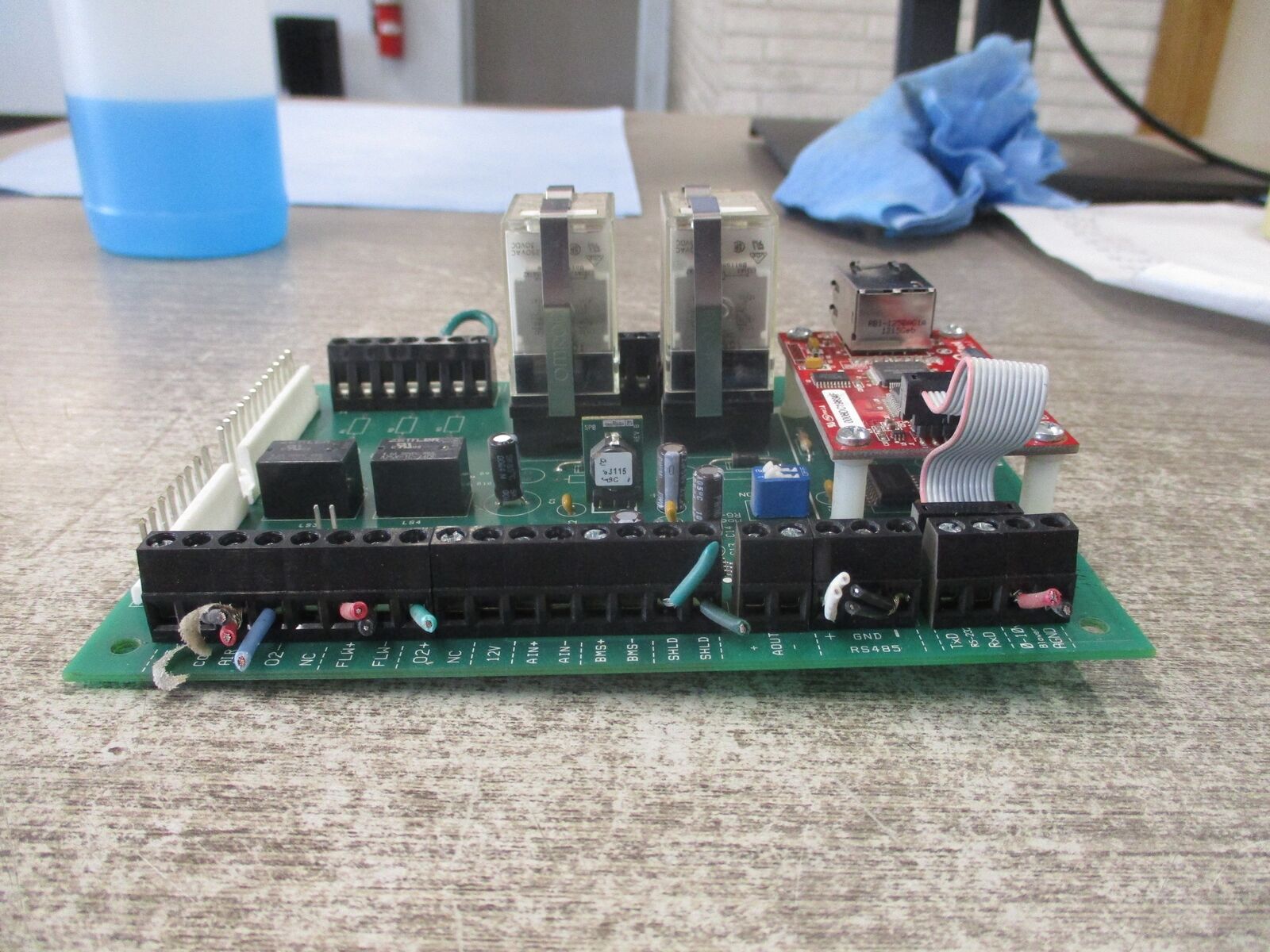 Aerco Benchmark Control Card 64079 Rev. C Used