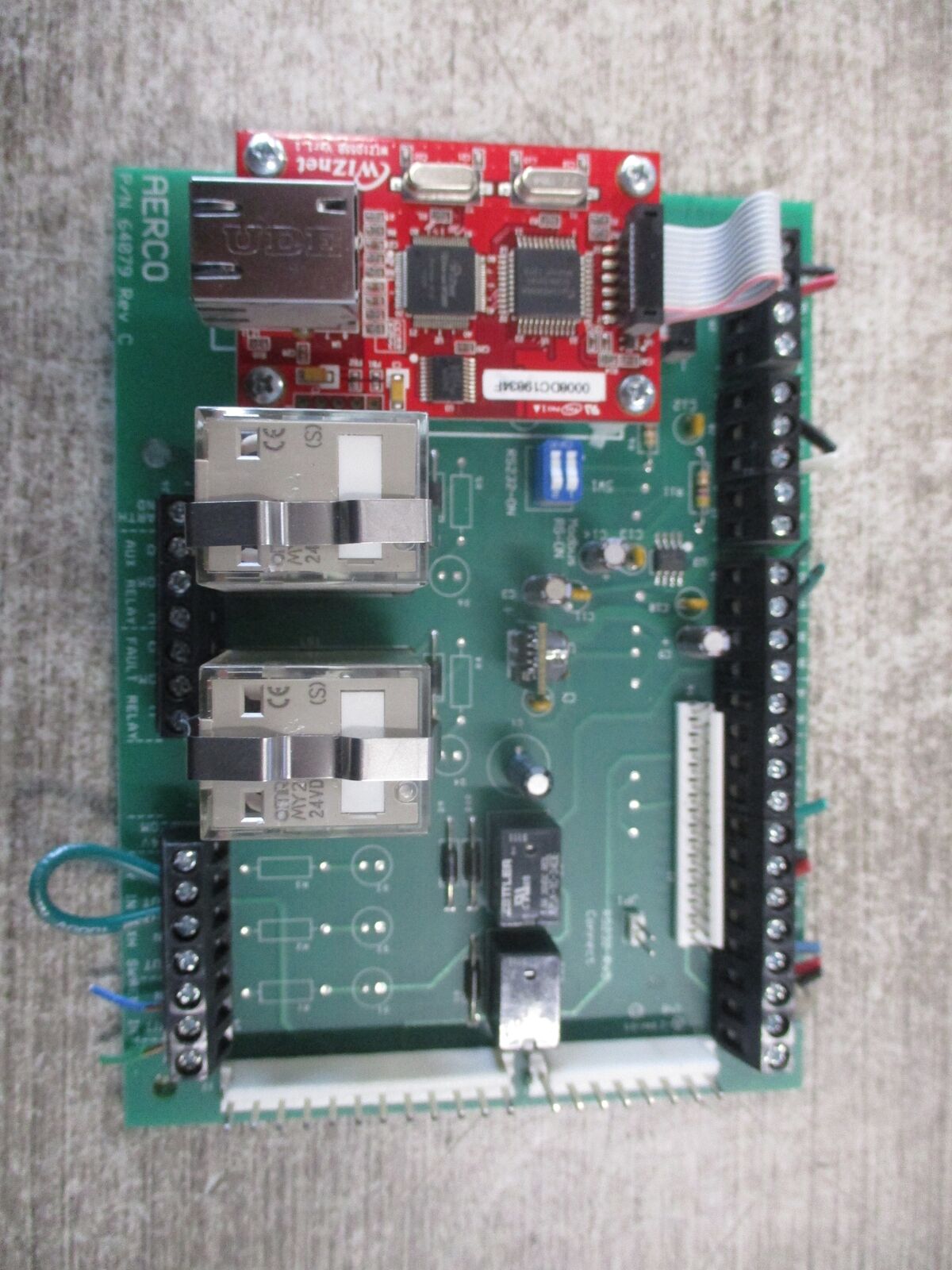 Aerco Benchmark Control Card 64079 Rev. C Used