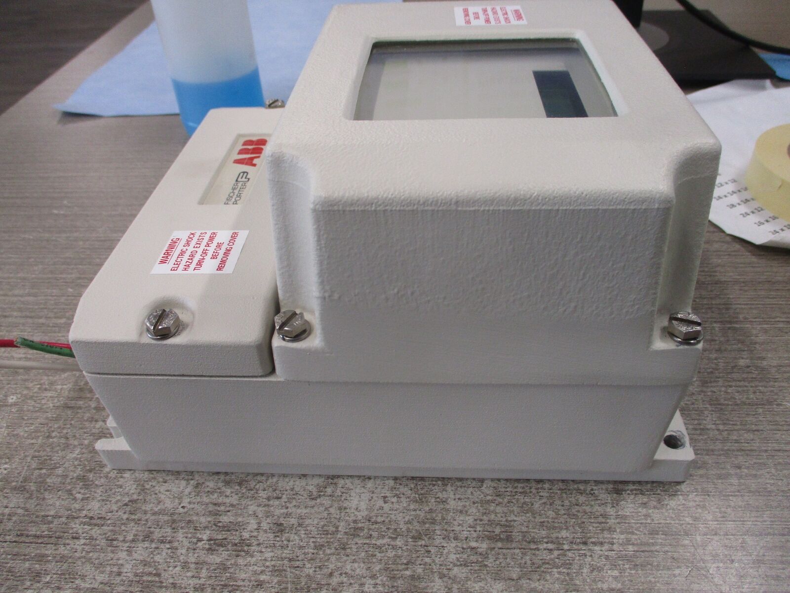 ABB Magnetic Flowmeter Signal Converter M2DCD1 A012 115V 60Hz 23VA Output: 4-20M