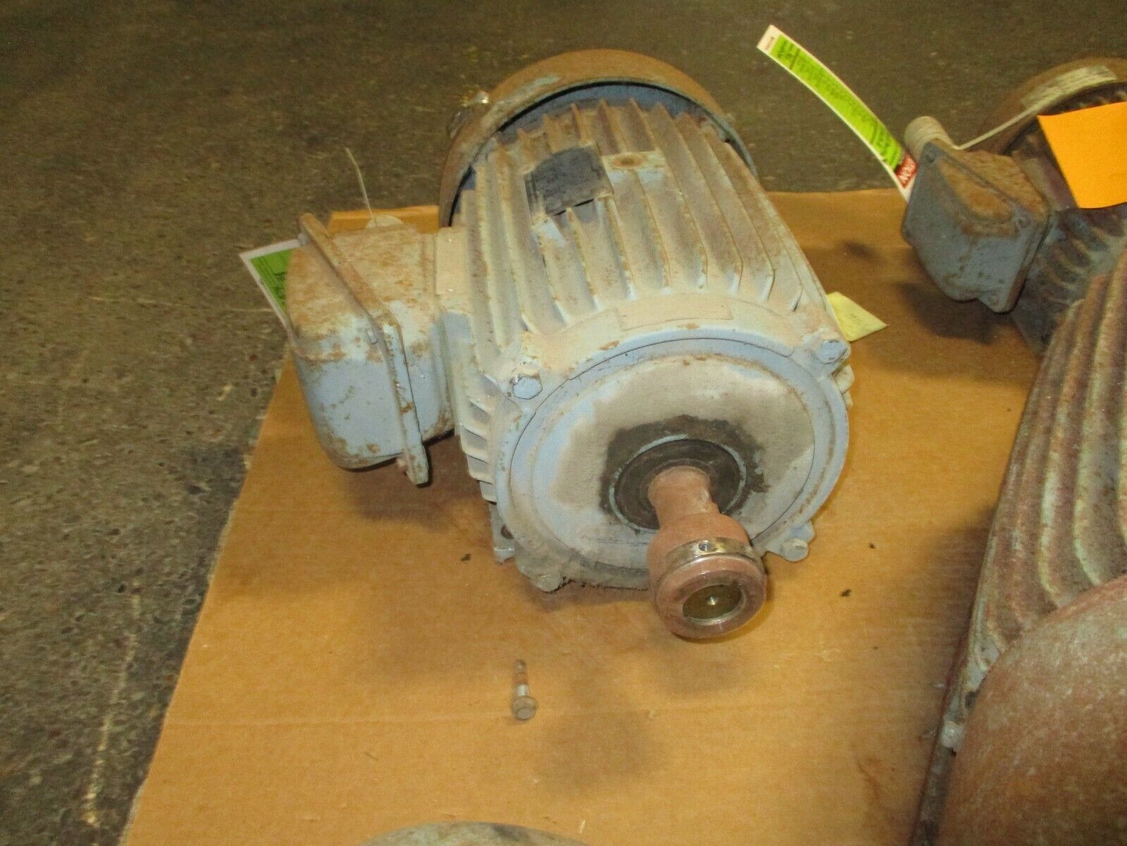 Westinghouse Motor PDH01004TE2 10HP 1800RPM 230/460V 23.5/11.7A 3Ph 4P 60Hz Used