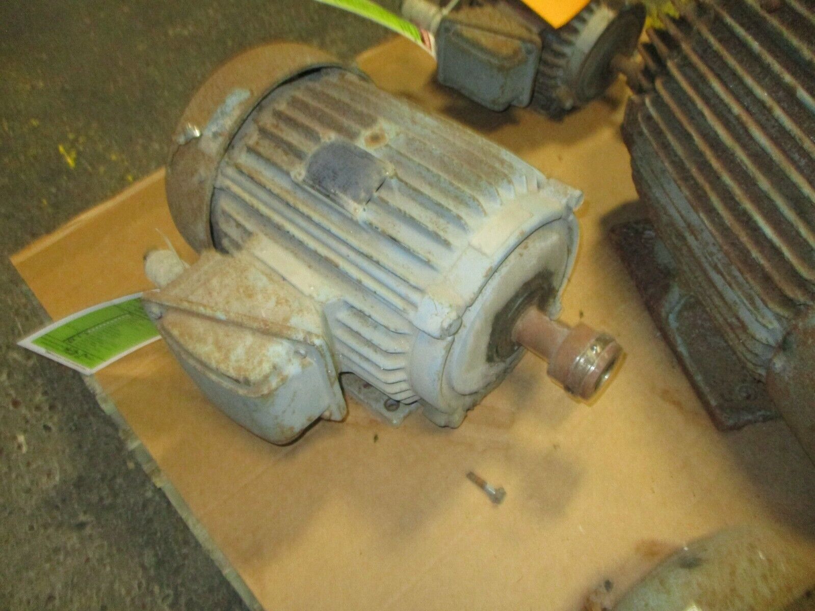 Westinghouse Motor PDH01004TE2 10HP 1800RPM 230/460V 23.5/11.7A 3Ph 4P 60Hz Used