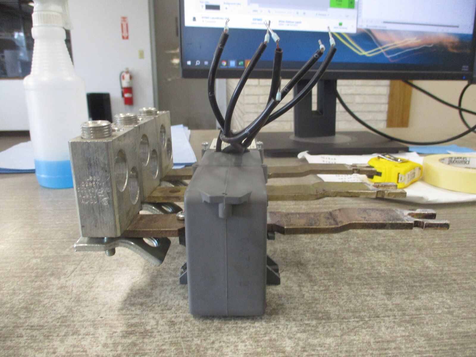 ABB Current Transformer 1SAX709501R0001 3Ph Used