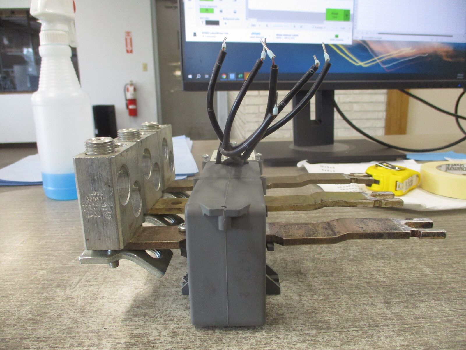 ABB Current Transformer 1SAX709501R0001 3Ph Used